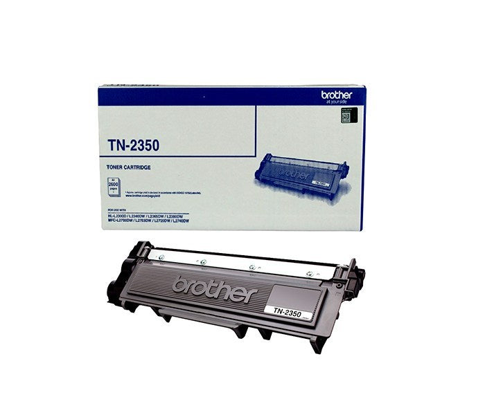 Brother TN-2350 Mono Laser Toner- High Yield Cartridge, HL-L2300D/L2305W/L2340DW/L2365DW/2380DW/M...