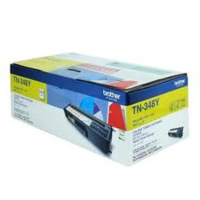 Brother TN-348Y Colour Laser Toner - Super Hight Yield Yellow- HL-4150CDN/4570CDW, DCP-9055CDN, M...