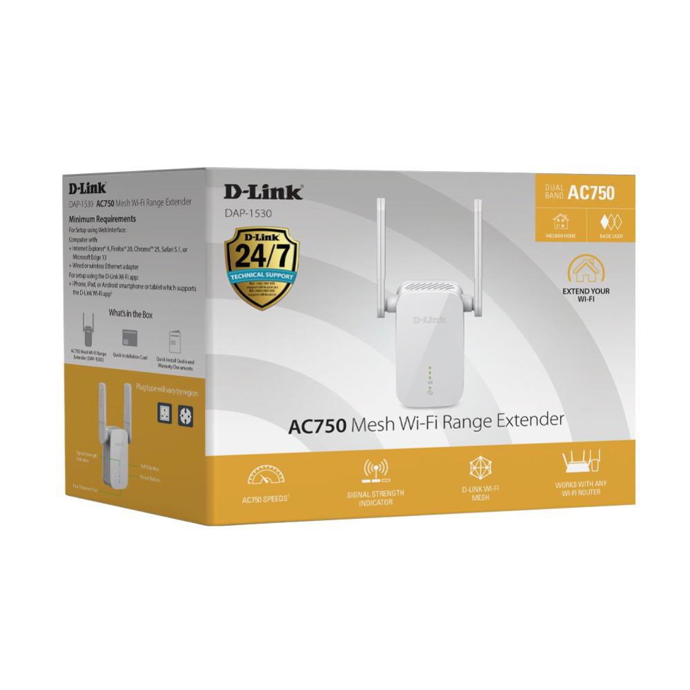 D-Link AC750 Mesh Wi-Fi Range Extender - Network - Wireless Access Point - Image 5