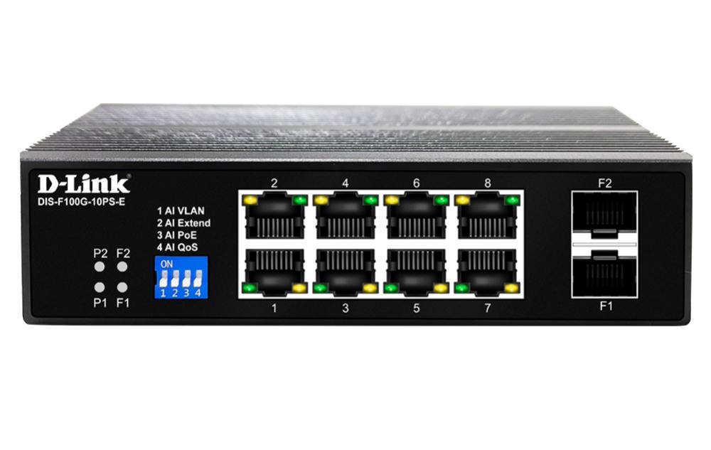 D-Link 10-Port Unmanaged PoE Switch - Network - Switches