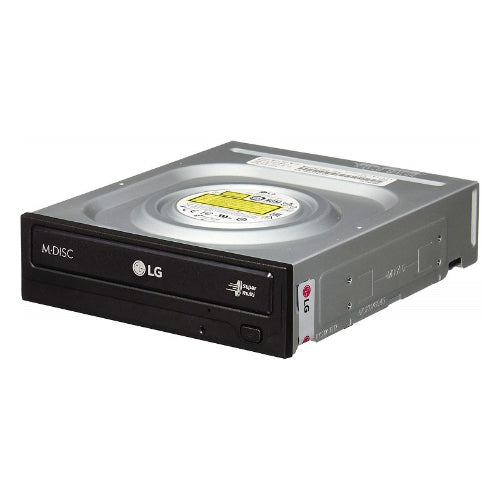 LG GH24NSD1 24x SATA Internal DVD - M-DISC Support Silent Play, Jamless Play, Cyberlink Power 2 Go. OEM Bulk Packaging (LS)