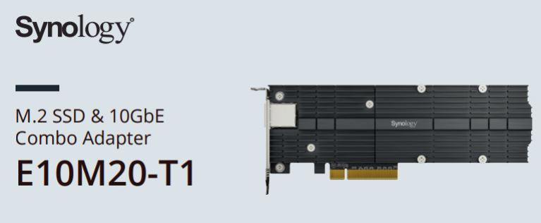 Synology E10M20-T1 M.2 SSD & 10GbE - NAS - Accessories