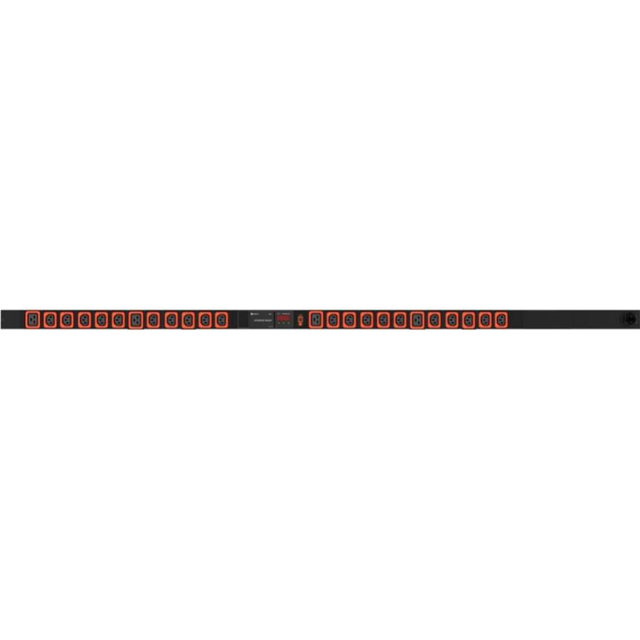 Vertiv Geist F0129168 Metered Vertical PDU, 16A, 230V, 0U, 20x IEC C13, 4x C19 outputs, 3m C20 In...