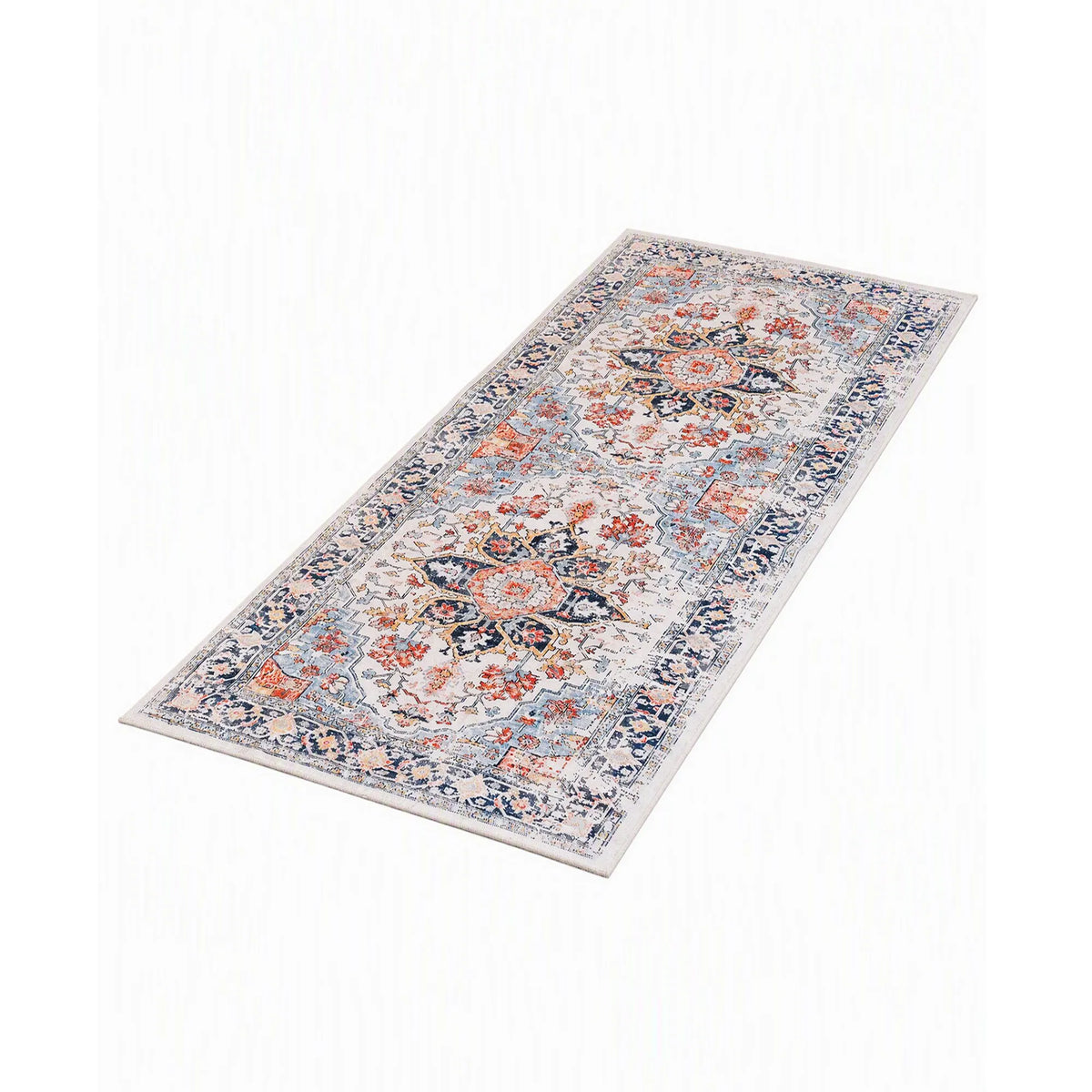 Artiss 60 x 120 cm Runner Rugs For Living Room No Heavy Rubber Crease-Free Foldable Design For Kitchen Entryway And Bedroom 100% Polyester Water-repellent Resistant Non-Shedding - Image 9