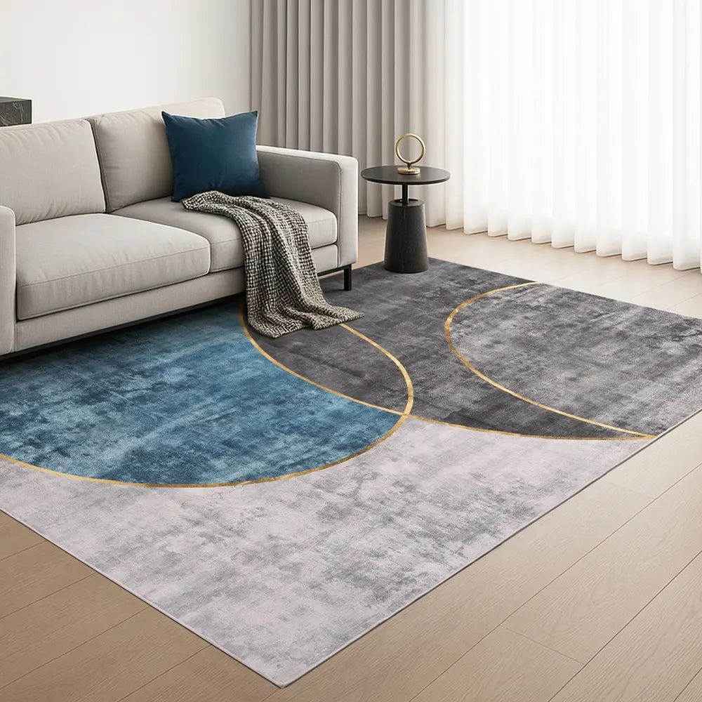 Artiss Washable Floor Rug 200X290cm Large Geometric Area Rug Modern Floor Carpet - Image 7