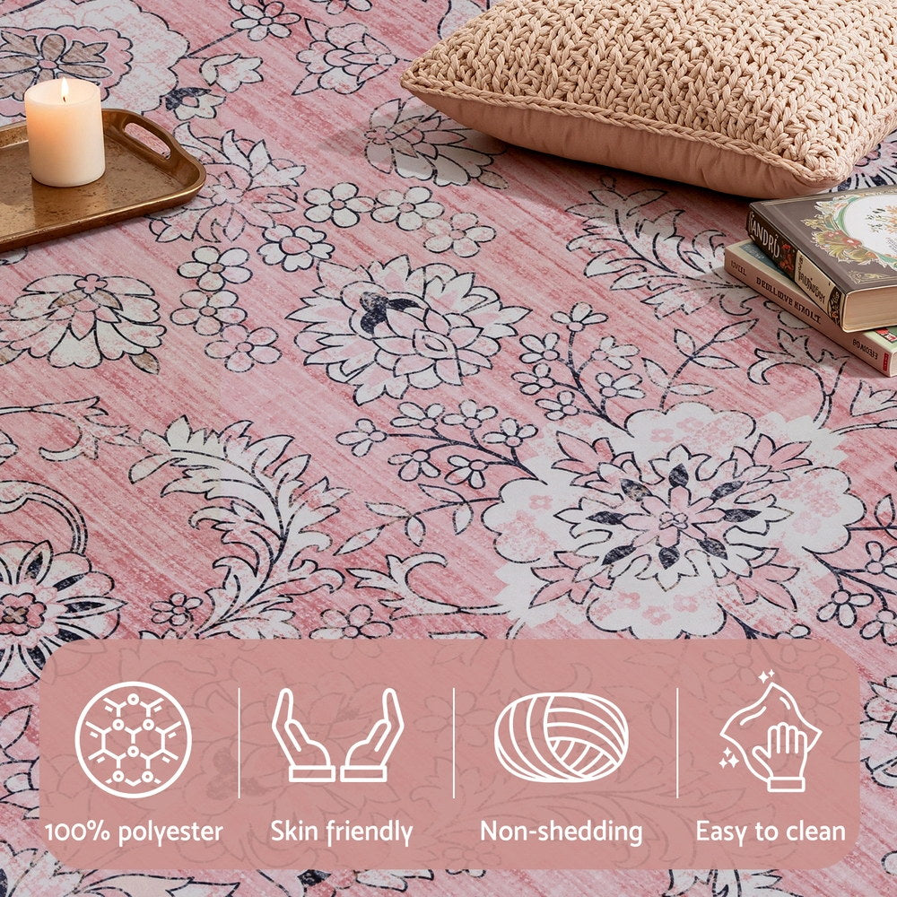 Artiss Floor Rug 240X340cm Large Washable Area Rug Vintage Living Room Carpet - Image 7
