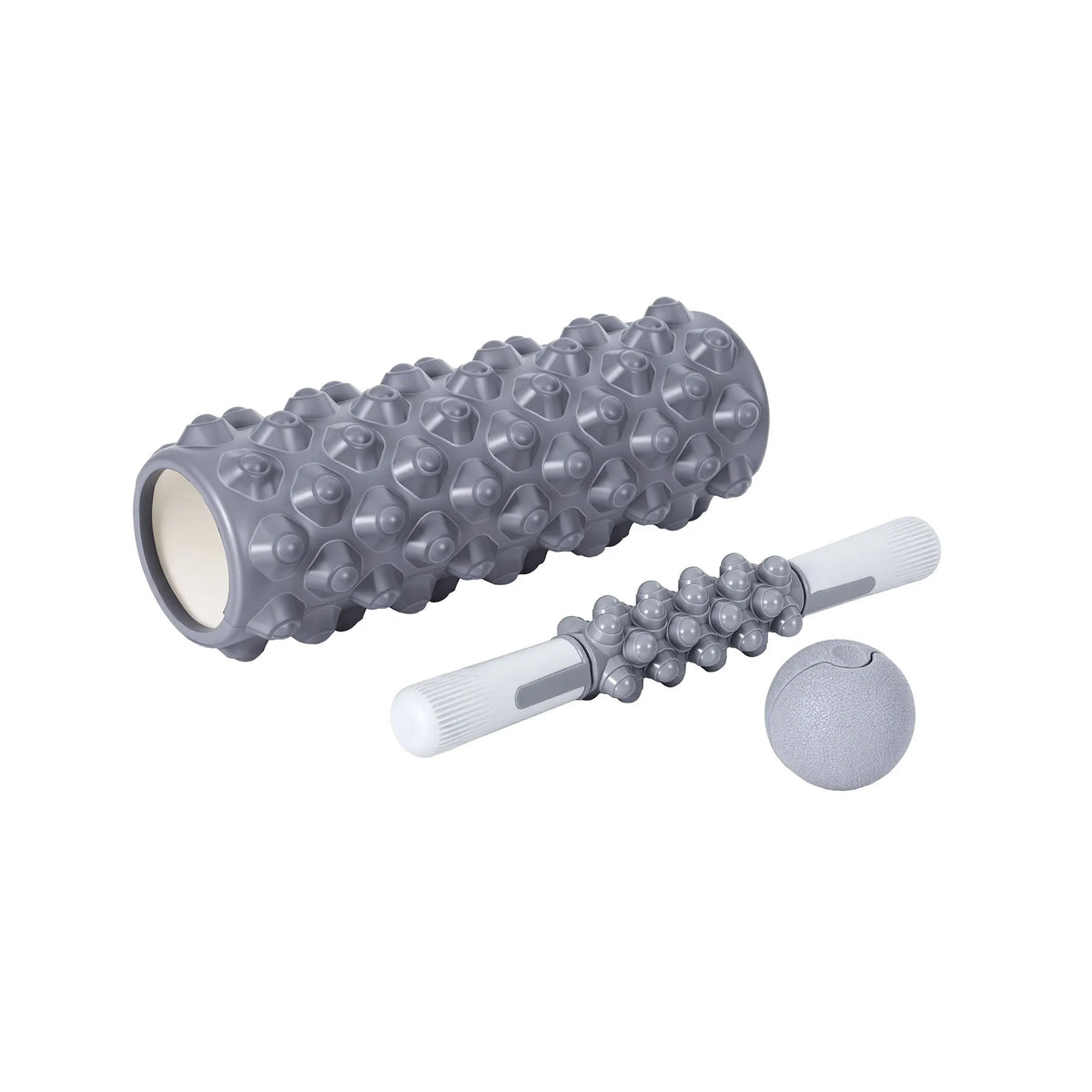 Everfit Foam Roller Set 3-in-1 with Targeted Recovery Muscle Roller Stick & Deep Tissue Massage Ball, Heavy Duty 150KG Support Gym Roller for Back Pain Relief, Myofascial Release, Home Gym Exercise - Image 3