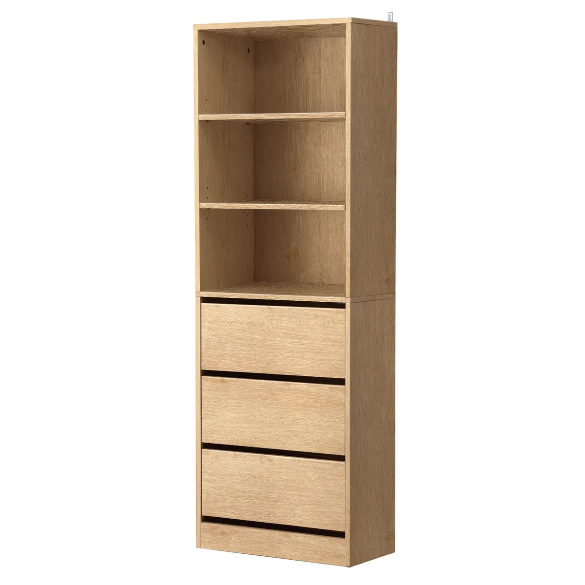 Artiss 3 Chest of Drawers Tallboy Cabinet Pine - Image 8