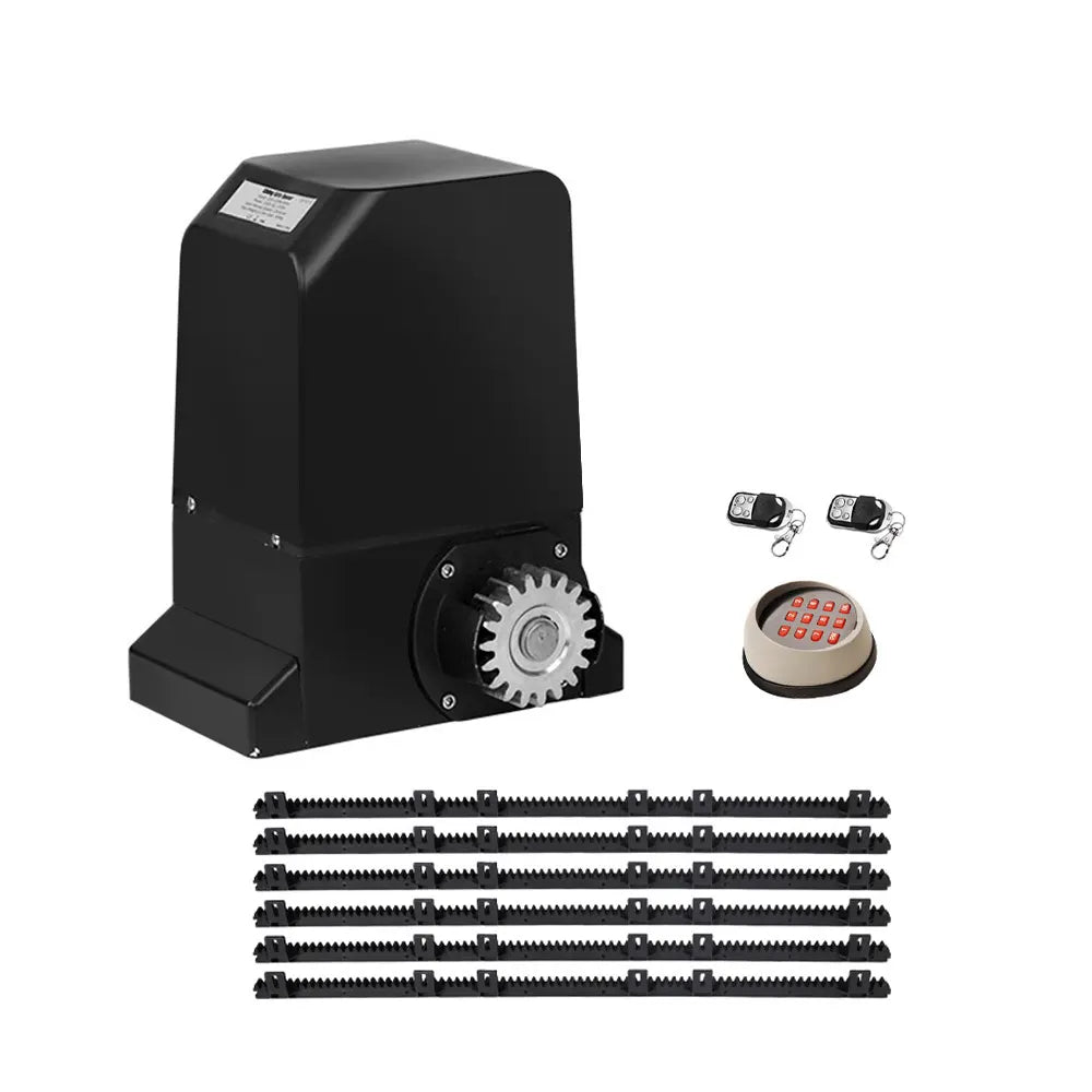 LockMaster Automatic Sliding Gate Opener Kit Keypad 6M 1000KG - Image 8