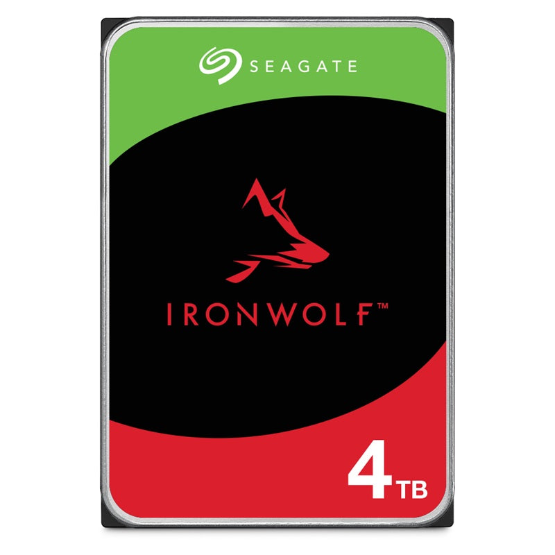 Seagate 4TB 3.5' IronWolf NAS 5400 RPM 256MB Cache SATA 6.0Gb/s 3.5' HDD (ST4000VN006) - Hard Dis...