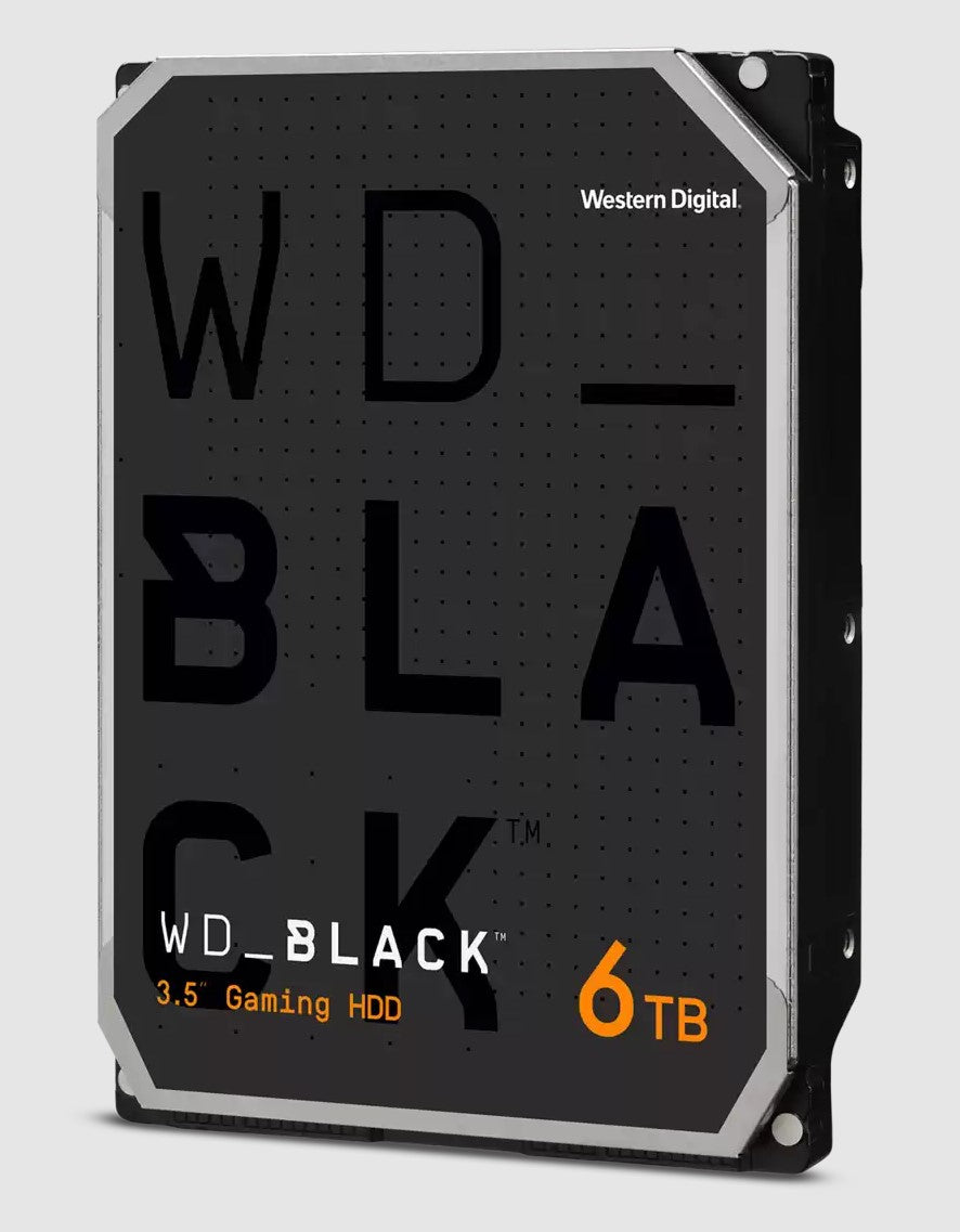 Western Digital WD Black 6TB 3.5' HDD SATA 6gb/s 7200RPM 256MB Cache CMR Tech for Hi-Res Video Ga... - Image 2