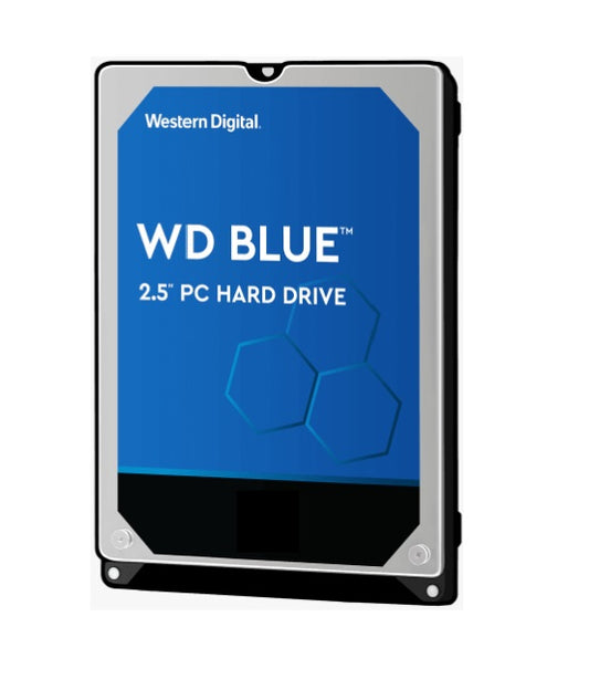 Western Digital WD Blue 2TB 2.5' HDD SATA 6Gb/s 5400RPM 128MB Cache SMR Tech 2yrs Wty - Hard Disk...