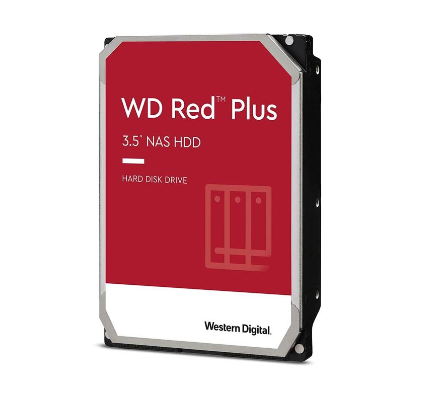 (LS) Western Digital WD Red Plus 2TB 3.5' NAS HDD SATA3 5400RPM 64MB Cache CMR 24x7 180TBW ~8-bay...