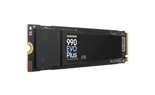 Samsung 990 EVO Plus 2TB PCIe Gen5 NVMe SSD 7250MB/s 6300MB/s R/W 1000K/1350K IOPS 1200TBW 1.5M h... - Image 4