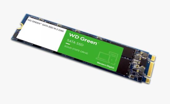 Western Digital WD Green SATA SSD M.2 2280 - 480GB 545MB/s, up to 1M hours MTTF 3-Year Limited W... - Image 2