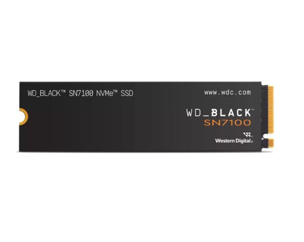 Western Digital WD BLACK SN7100 NVMe  - 1TB SSD - 7250MB/s 6900MB/s R/W  1000K/1400K IOPS  M.2 22...