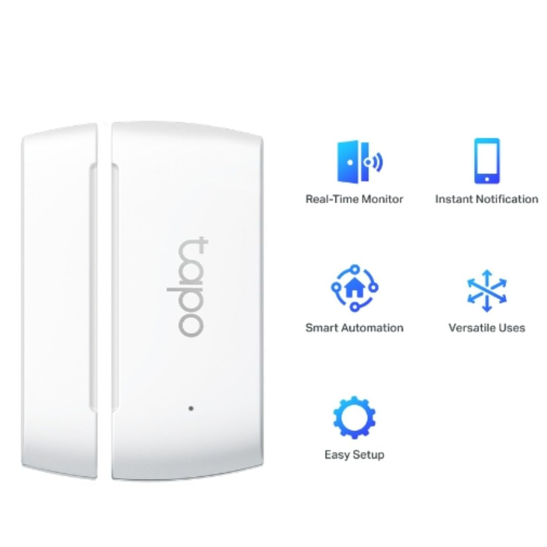 TP-Link Tapo Smart Contact Sensor, Window/Door Safeguard, Instant App Notification, Smart Action... - Image 3