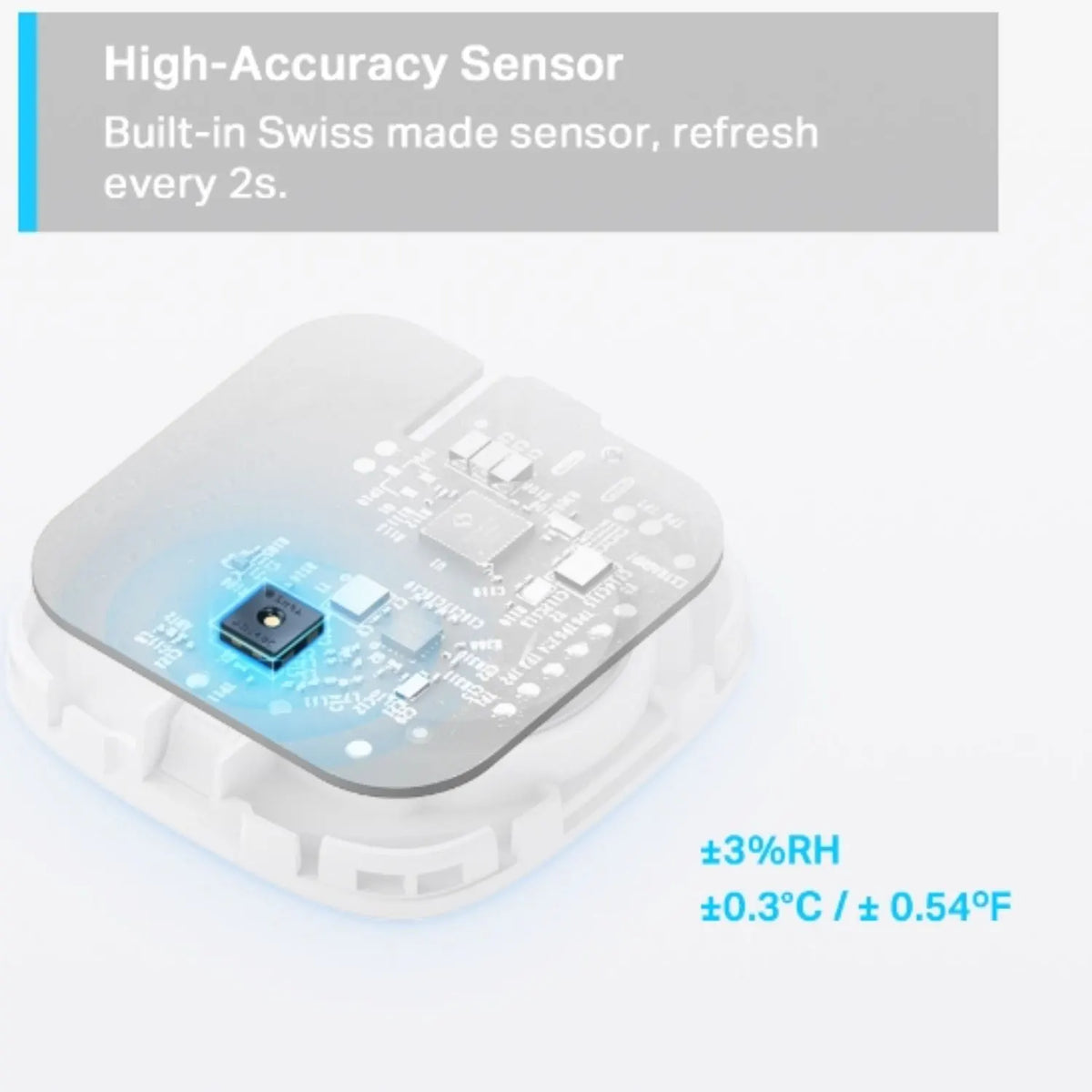TP-Link Tapo Smart Temperature Humidity Monitor, Fast Accurate, Free Data Storage Visual Graph... - Image 3
