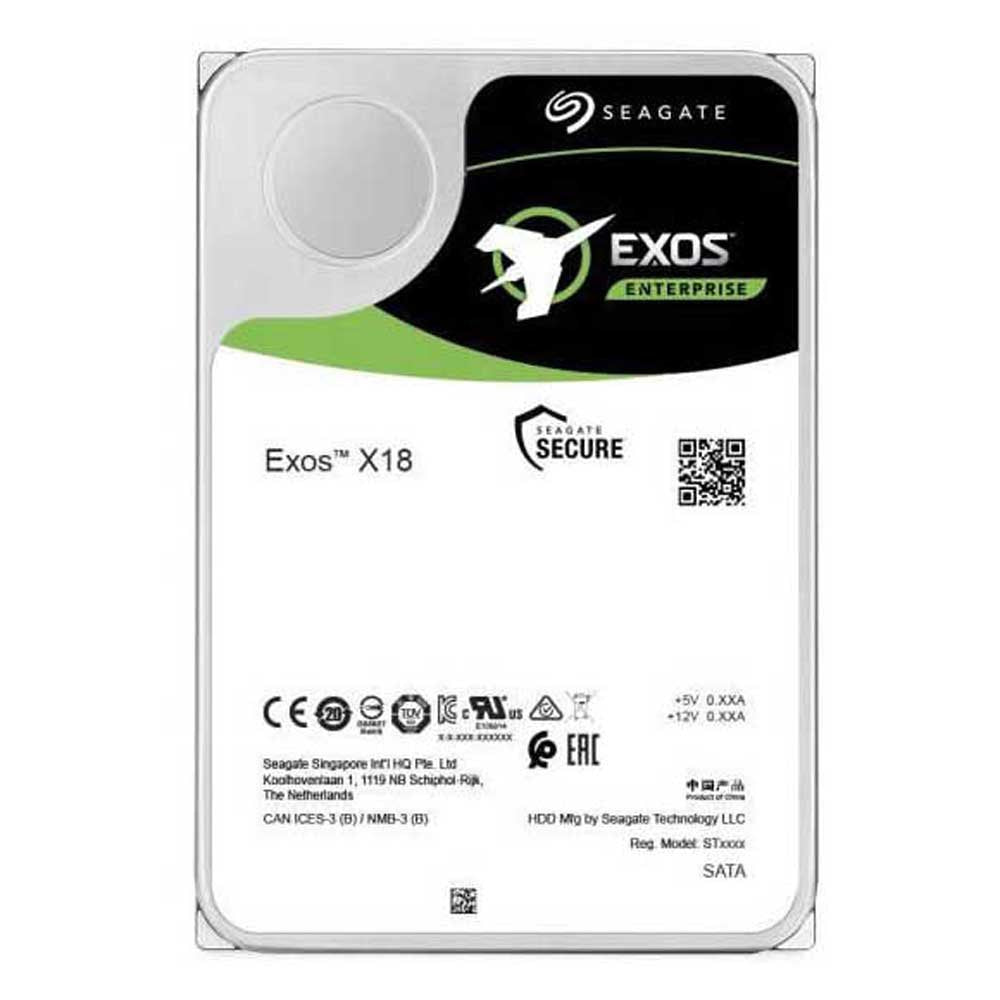 Seagate Exos X18 ENTERPRISE 512E INTERNAL 3.5' SATA DRIVE, 12TB, 6GB/S, 7200RPM, 5YR WTY - Hard D...