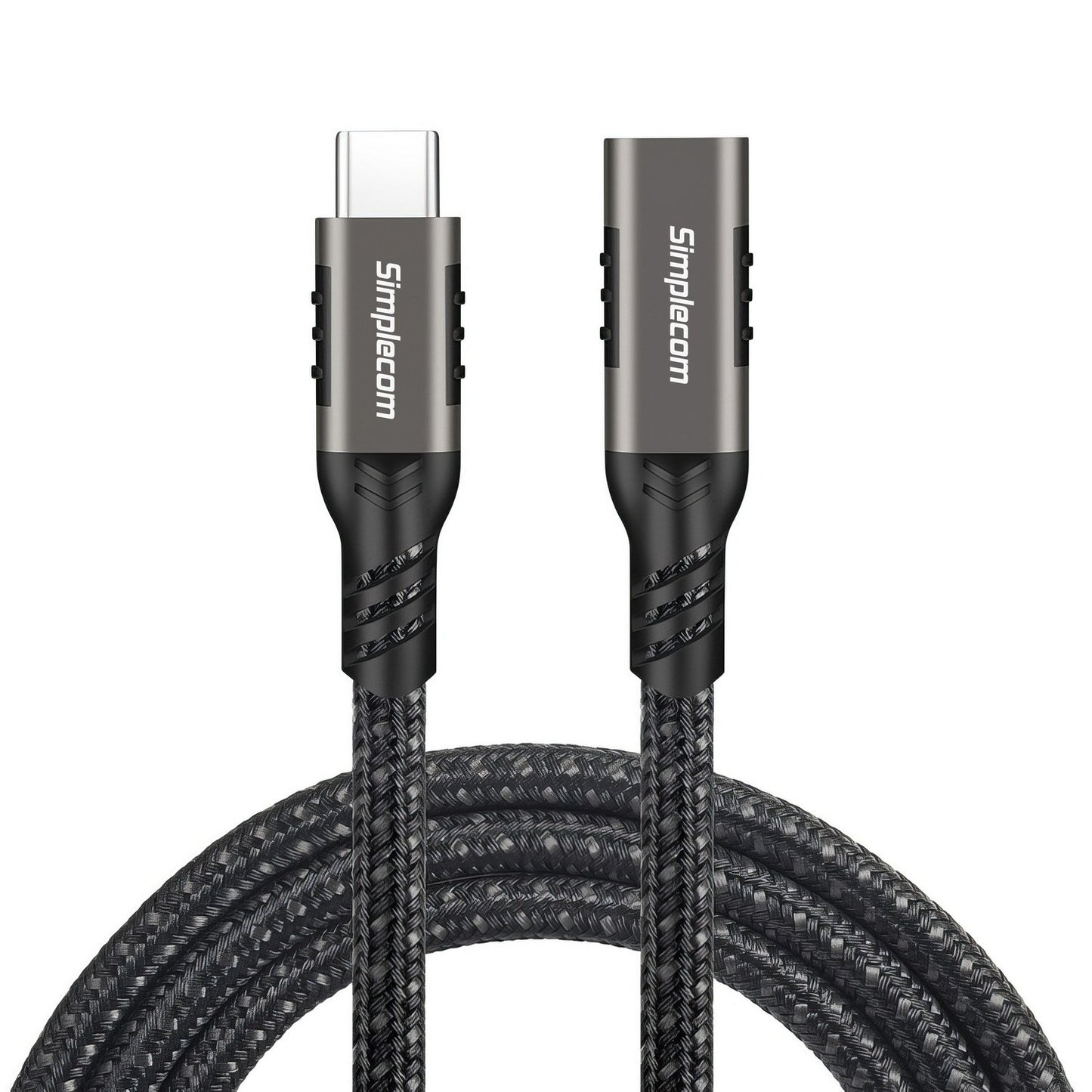 Simplecom CAU605 USB-C Male to Female Extension Cable USB 3.2 Gen2 PD 100W 20Gbps 0.5M - Cables - Image 2