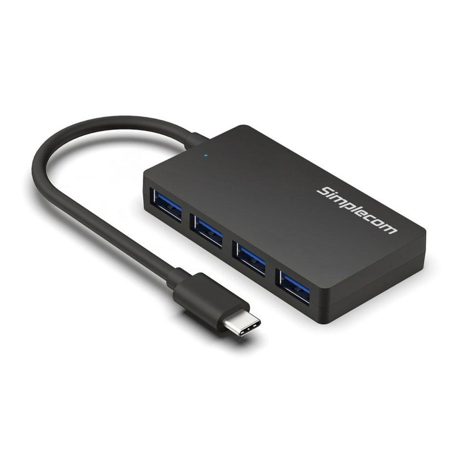 Simplecom CH352 USB-A to 4xPort SuperSpeed USB 3.2 Gen1, 5Gbps, plug  play, bus-powered, ABS, 76×... - Image 2
