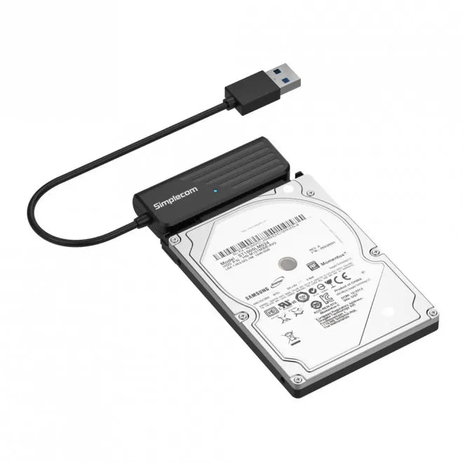 Simplecom SA205 Compact USB 3.0 to SATA Adapter Cable Converter for 2.5' SSD/HDD - USB, Bluetooth... - Image 3