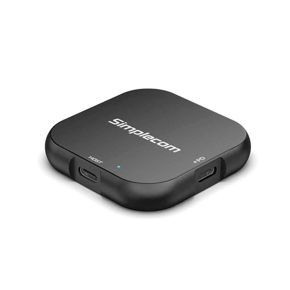 Simplecom SE523 Magnetic M.2 2230 NVMe SSD to USB-C Enclosure 10Gbps 100W PD Charging - Hard Driv...