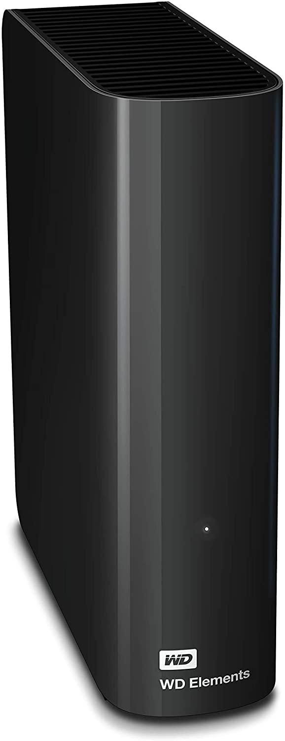 Western Digital WD Elements Desktop 12TB USB 3.0 3.5' External Hard Drive - Black Plug Play Formatted NTFS for Windows 10/8.1/7