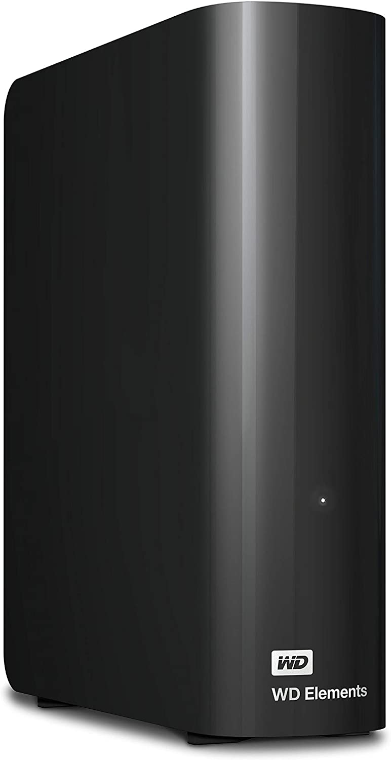 Western Digital WD Elements Desktop 12TB USB 3.0 3.5' External Hard Drive - Black Plug Play Formatted NTFS for Windows 10/8.1/7
