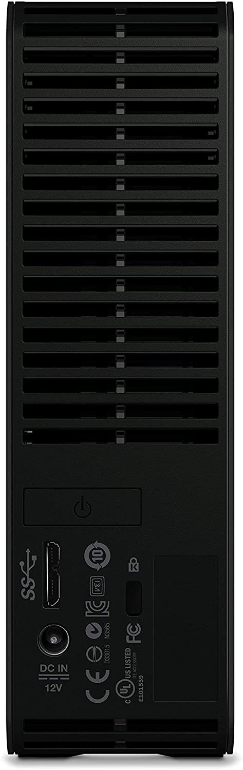 Western Digital WD Elements Desktop 12TB USB 3.0 3.5' External Hard Drive - Black Plug Play Formatted NTFS for Windows 10/8.1/7