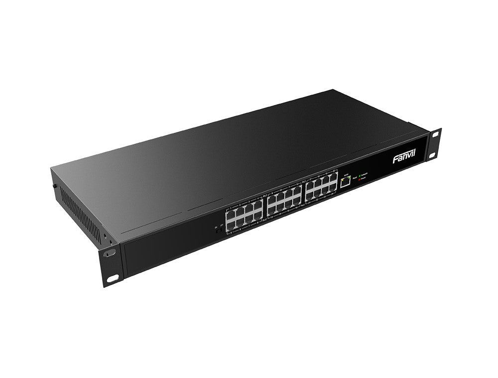 Fanvil PN24 2-Wire PoE Switch, Plug Play, Built-in Power Supply, Built-in Mode Wwitch, Scenario... - Image 3