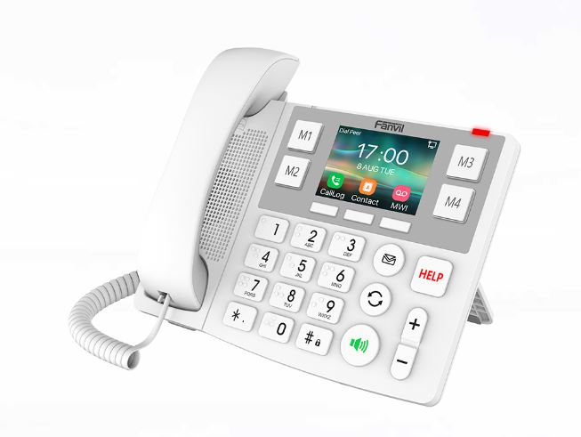 Fanvil X305 Big Button IP Phone - 3.5' Colour Screen, 2 SIP Lines, HAC, Dual Gigabit Ports, Suppo... - Image 4