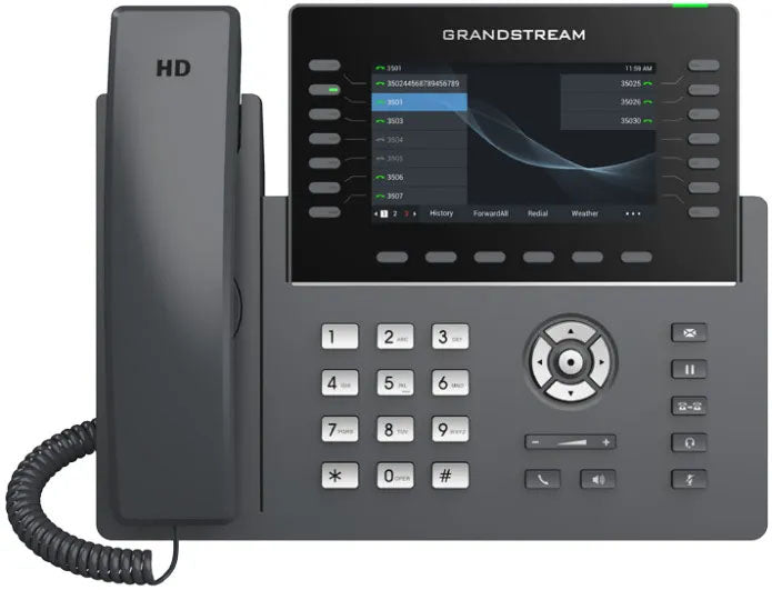 Grandstream GRP2650 14 Line IP Phone, 4 SIP Accounts, 320x240 Colour Screen, BLF Keys, HD Audio...
