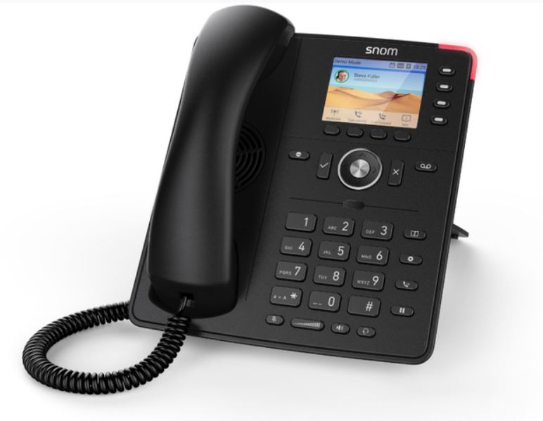 SNOM D713 IP Desk Phone, HD Audio, PoE, TFT Liquid Crystal Display (LCD), Headset Connectable (In... - Image 4