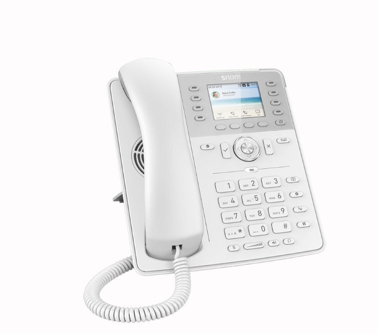 SNOM D735 SIP Desk Telephone, l 2.7 Inch TFT Display, 32 Self-Labeling Function Keys (8 Physical)...