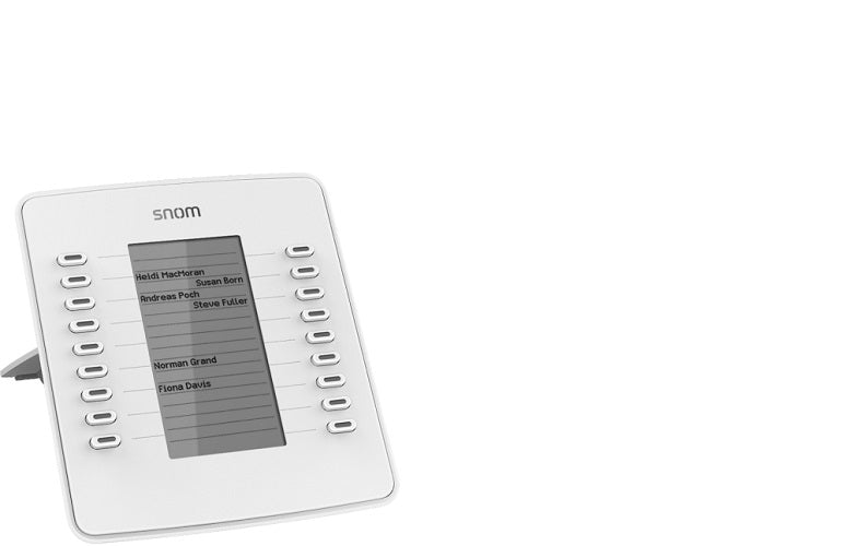 SNOM D7W Expansion Module USB for D785, D765, D745, D735, D725, D717 D715, White, 18 Freely Prog...