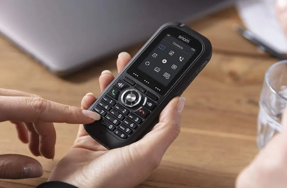 SNOM M80 IP DECT handset, Ruggedized, Bluetooth, HD Audio Quality, Backlit Keypad, Alarm Function... - Image 4