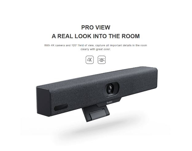 Yealink Meeting Bar A10 Microsoft Teams and Zoom Rooms on Android, Video Collaboration Bar, Small... - Image 4