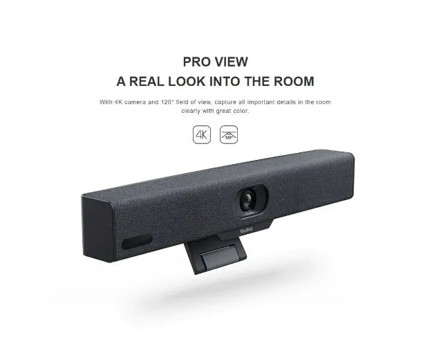 Yealink Meeting Bar A10 Microsoft Teams and Zoom Rooms on Android, Video Collaboration Bar, Small... - Image 4
