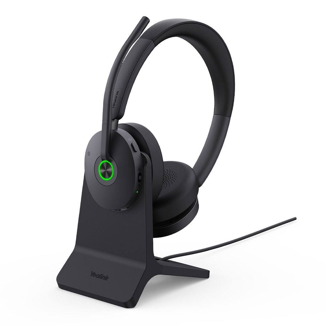 Yealink BH74 with Stand UC USB-C/A Bluetooth Headset, Active Noise Cancellation, Acoustic Shield,... - Image 3
