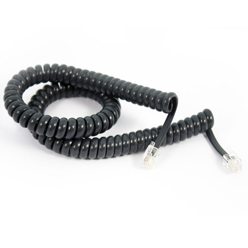 Yealink CAB-T27/9 Spiral Curly Cable for Handset T27 and T29, RJ9 (4P4C) port for both the handse...