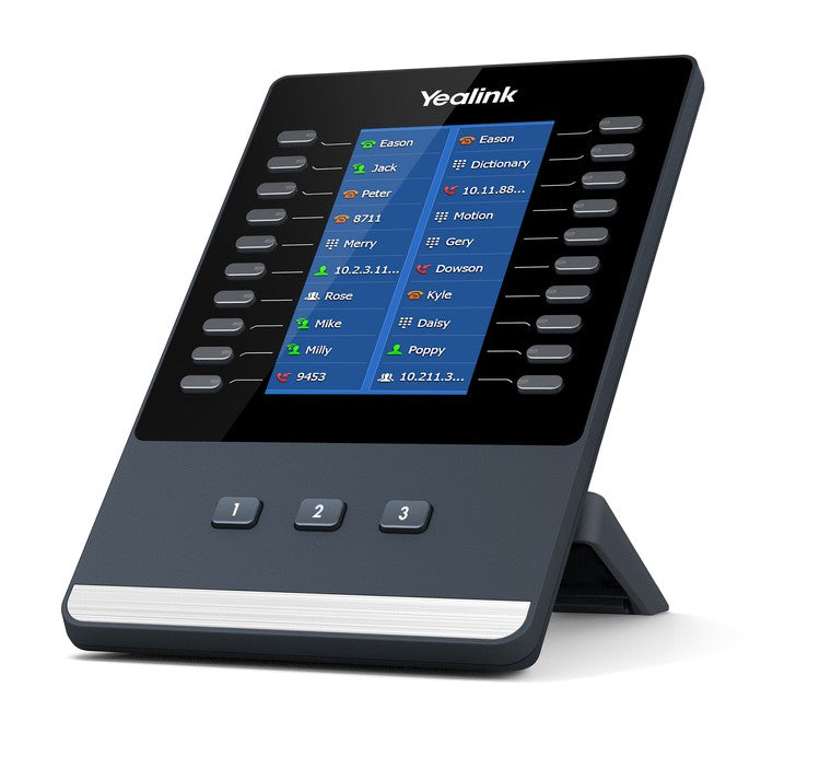 Yealink EXP43 Color Expansion Module for Yealink T43U/T46U/T48U IP phones, Large 4.3-Inch Color-Screen LCD, Color Expansion Module, High Expansibility