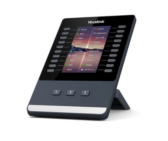 Yealink EXP43 Color Expansion Module for Yealink T43U/T46U/T48U IP phones, Large 4.3-Inch Color-Screen LCD, Color Expansion Module, High Expansibility