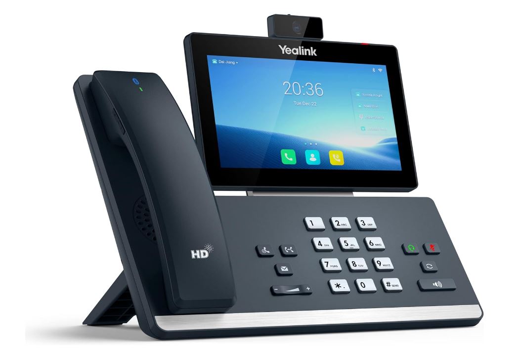 Yealink T58WP-C 16 Line IP HD Android Phone with HD Camera, BT Handset, touch screen, HD voice, D... - Image 4