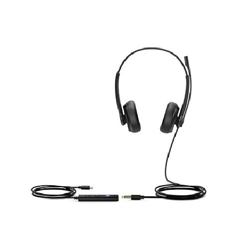 Yealink UH34 Special Edition Dual UC USB Headset, USB-C 3.5mm, Audio Clarity, Noise Cancelling H... - Image 2