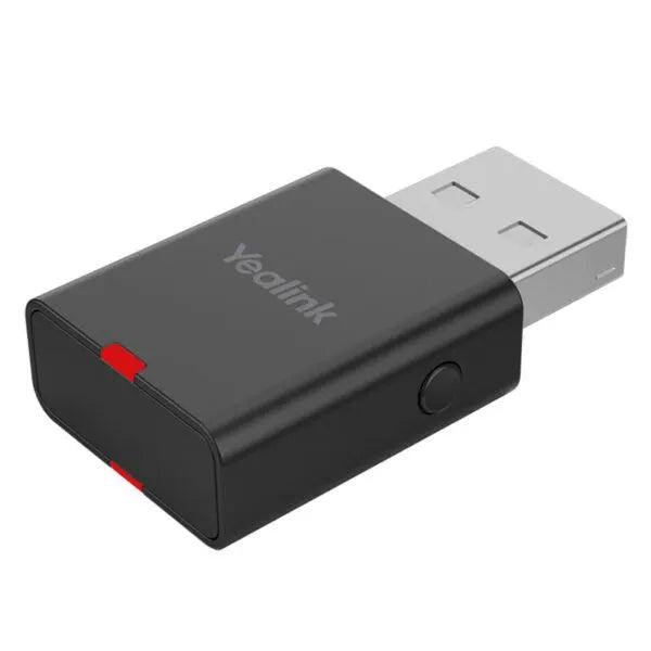 Yealink WDD60 DECT Headset USB Dongle for use with WH6x Wireless Headsets, 2Micro, USB 2.0, LED...