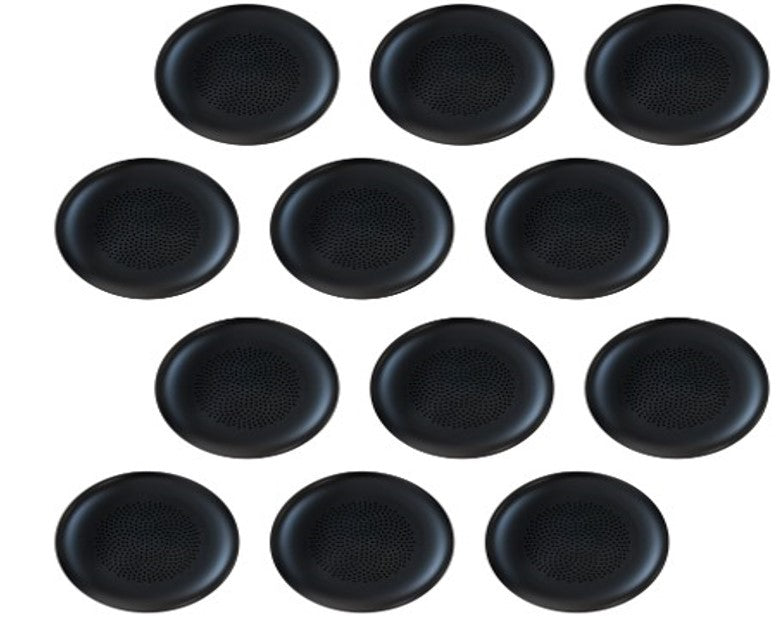 Yealink YHA-LEC New Version 3311060 Replacement Leather Ear Cushion for WH62 WH66, Black, 12 PCS...