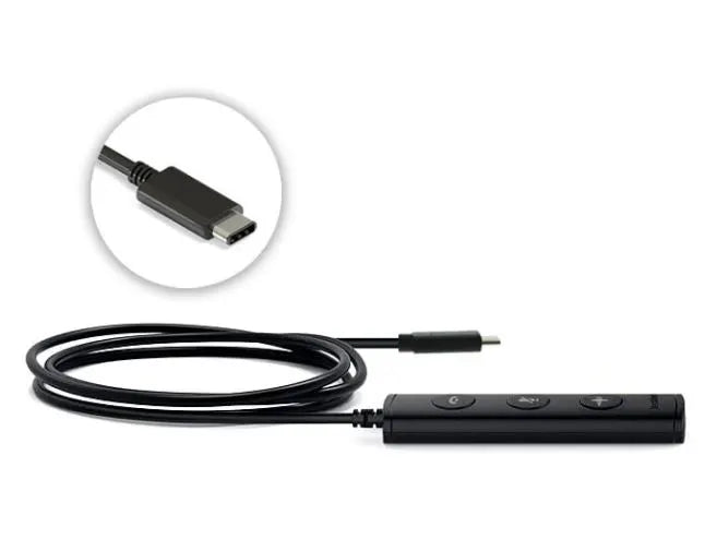 Yealink YHC20UC-USB-C Controller Microsoft Teams button for UH36, USB-C - VOIP Headsets