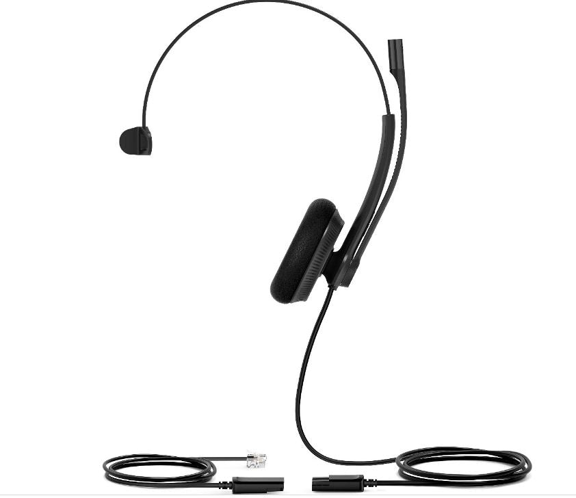 Yealink YHS34 Mono Wired Headset with QD to RJ Port, Wideband Noise-Canceling Headset, Monaural E... - Image 4