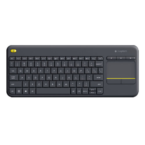 Logitech K400 Plus Wireless Keyboard with Touchpad Entertainment Media Keys Tiny USB Unifying re... - Image 3
